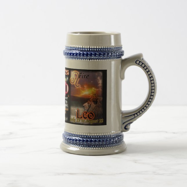 Caneca de cerveja alta da astrologia do limite de (Direita)