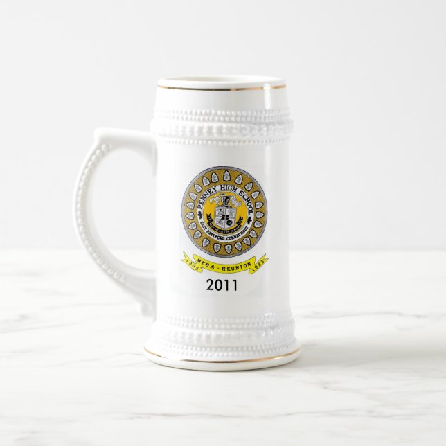 Caneca de cerveja alta de Penney (Esquerda)