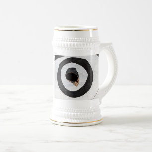 Caneca De Cerveja alvo rasga