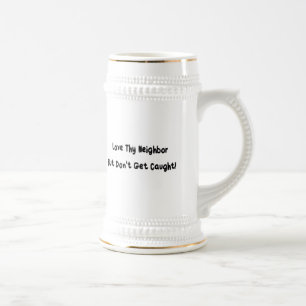 Caneca De Cerveja Ame thy vizinho