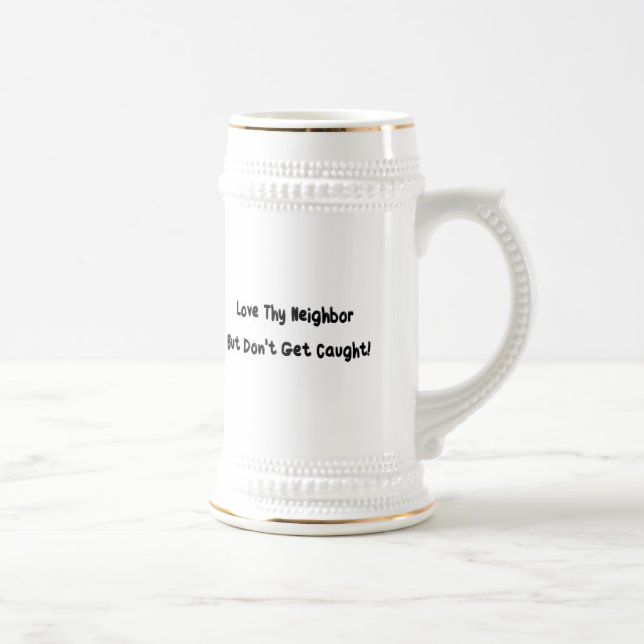 Caneca De Cerveja Ame thy vizinho (Direita)