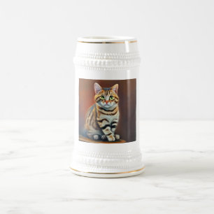 Caneca De Cerveja American Bobtail Cat