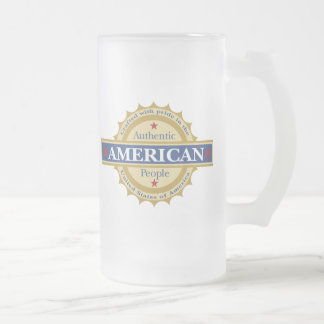 Caneca de cerveja americana patriótica