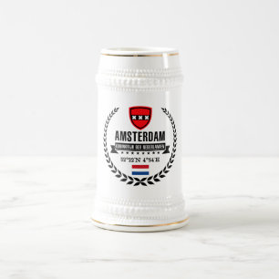 Caneca De Cerveja Amesterdã