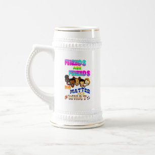 Caneca De Cerveja Amigos São Amigos Não Importa O Que