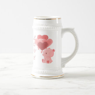 Caneca De Cerveja Amor Bear Mug