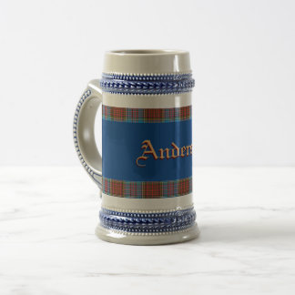 Caneca De Cerveja Anderson Crest W/ Anderson Tartan