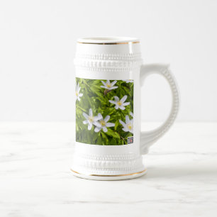 Caneca De Cerveja Anêmona-dos-bosques
