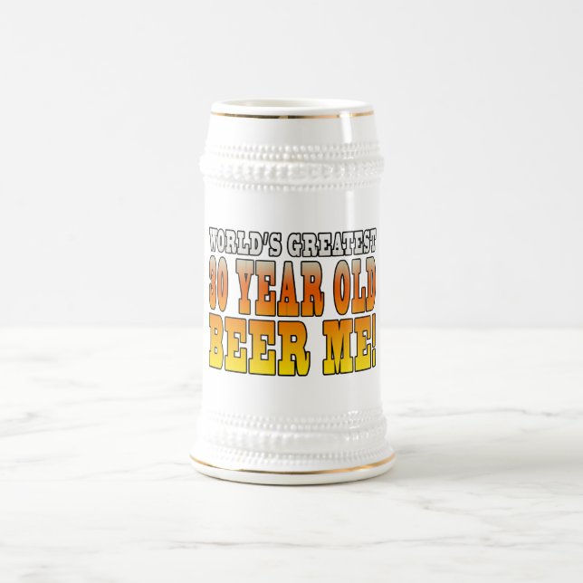 Caneca De Cerveja Aniversário de 30 anos engraçados: As grandes (Centro)