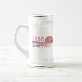 Caneca De Cerveja Aniversário de 40 anos personalizado de quarenta a