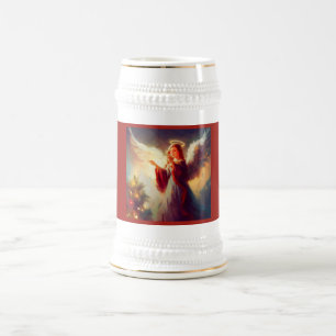 Caneca De Cerveja Anjo Natal 3