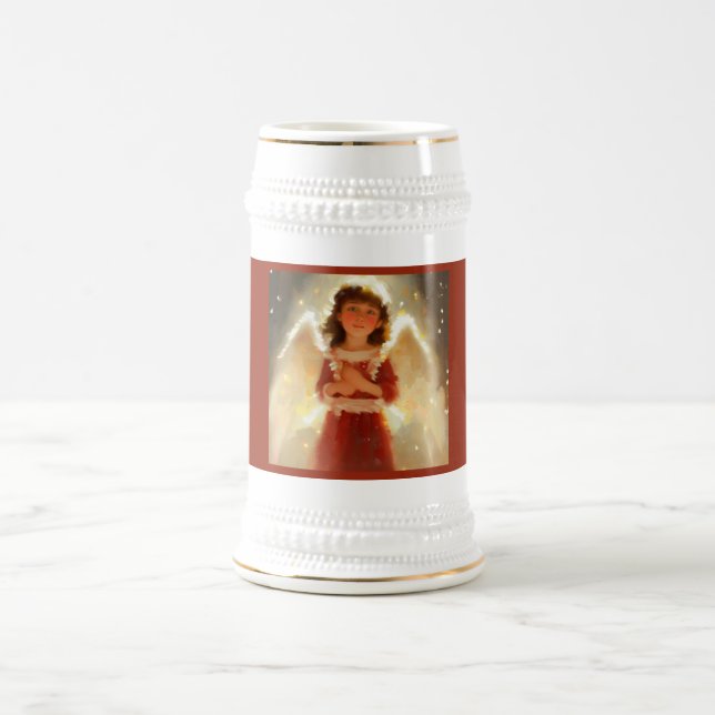 Caneca De Cerveja Anjo Natal 4 (Centro)