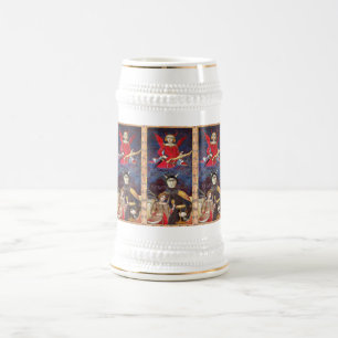 CANECA DE CERVEJA ANTECIPADAMENTE RENAISSÂNCIA TAROTS 15/O DIABO