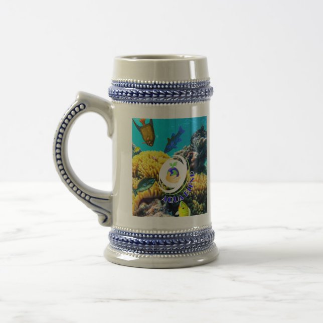 Caneca De Cerveja Aqua Blend (Esquerda)