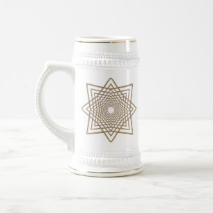Caneca De Cerveja arabesco moderno
