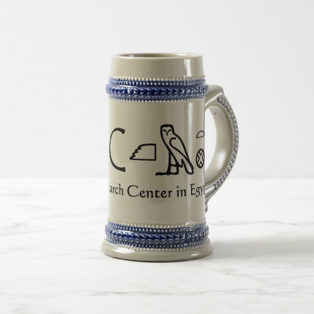 Caneca De Cerveja ARCE (Centro Americano de Pesquisa no Egito) (Frente Esquerda)