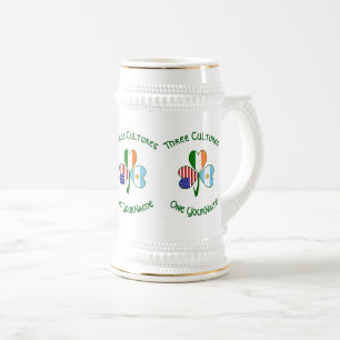Caneca De Cerveja Argentina Irlanda EUA Trevo Personalizado