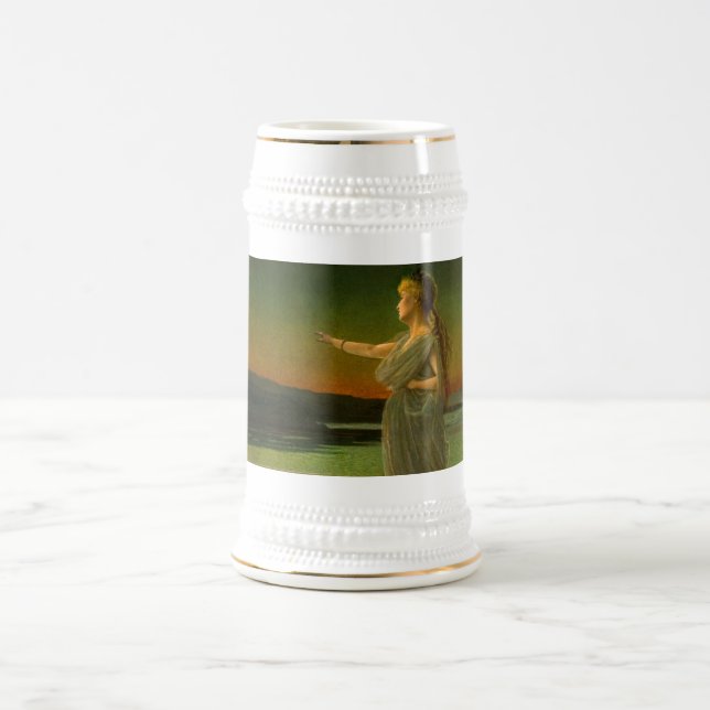 Caneca De Cerveja Ariadne em Naxos John Atkinson Grimshaw (Centro)