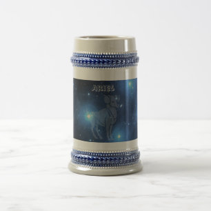Caneca De Cerveja Aries transparente