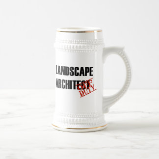 CANECA DE CERVEJA ARQUITETO DE PAISAGEM FORA DE SERVIÇO