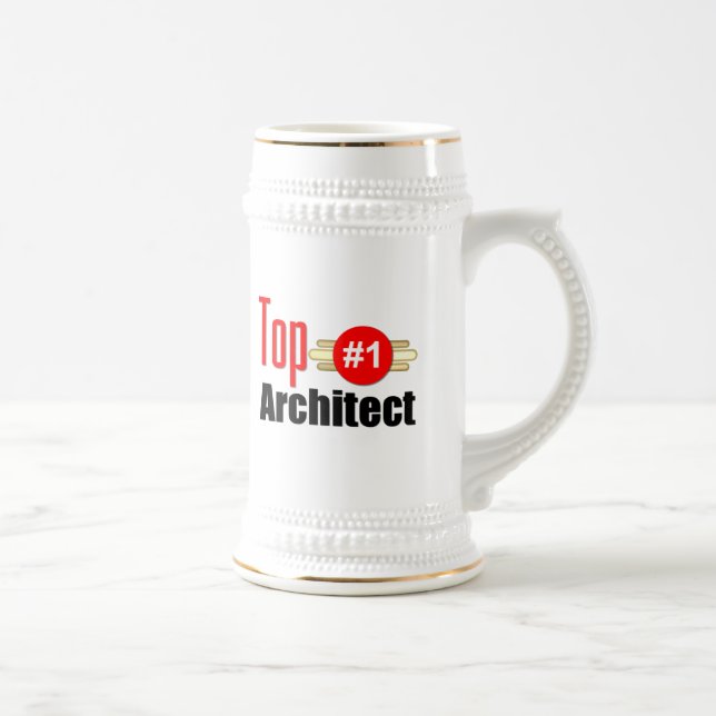 Caneca De Cerveja Arquiteto superior (Direita)