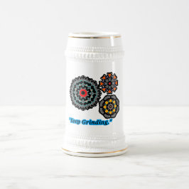 Caneca De Cerveja Arte de Fluxo Industrial