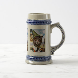 Caneca De Cerveja Arthur Thiele - gato bávaro dos cumes