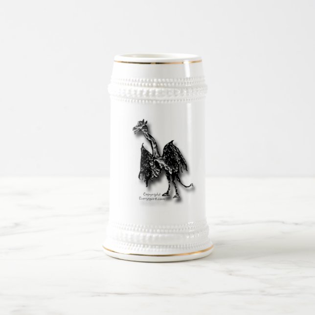 Caneca De Cerveja Artigos do diabo do jérsei (Centro)
