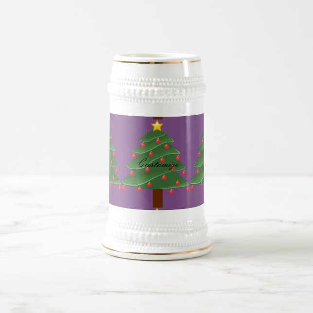 Caneca De Cerveja Árvore de Natal Thunder_Cove (Centro)