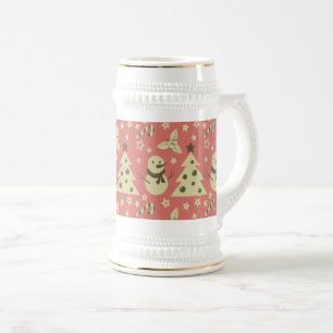 Caneca De Cerveja Árvores de Natal holandesas