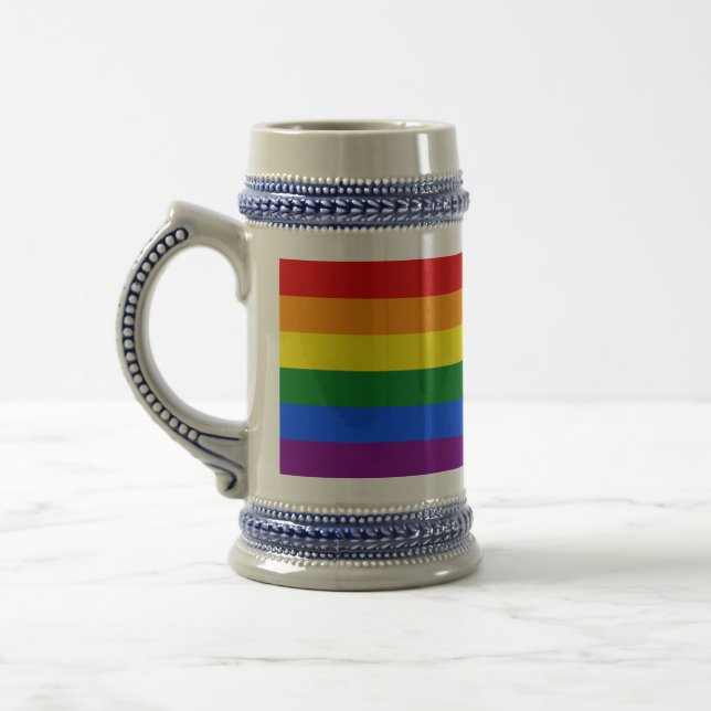 Caneca De Cerveja As cores do arco-íris (Esquerda)