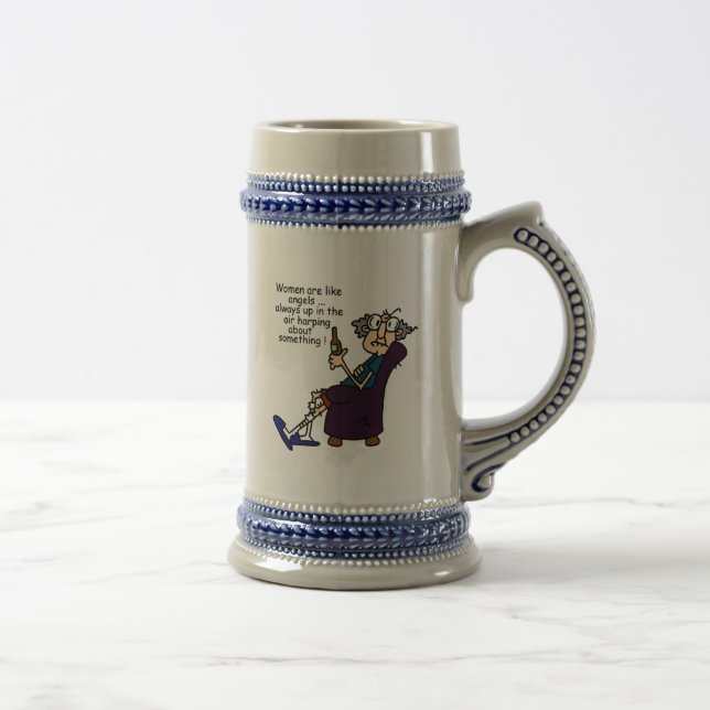 Caneca De Cerveja As Mulheres São Como Anjos (Direita)