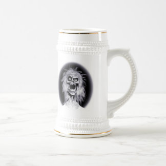 Caneca de cerveja assombrada da mansão do