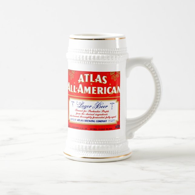 Caneca De Cerveja Atlas Brewing Company, Chicago, Illinois (Direita)