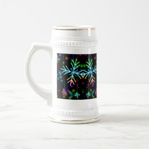 Caneca De Cerveja atmosfera festiva e animada de Natal do SlipperyJo