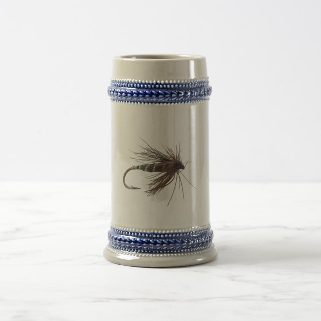 Caneca De Cerveja Atração da pesca com mosca (Centro)