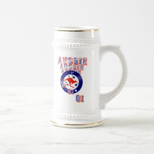 Caneca De Cerveja Aussie australiano australiano Oi Oi Oi