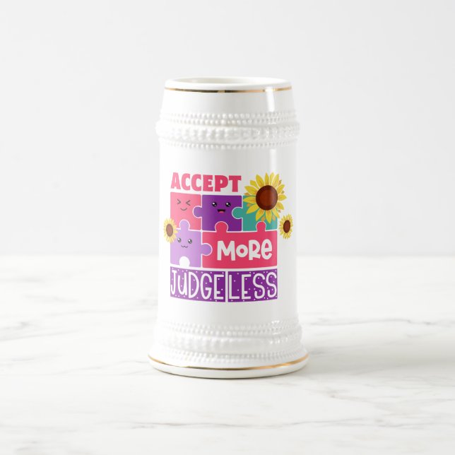 Caneca De Cerveja Autismo - Gift Mug (Centro)