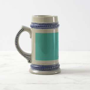 Caneca De Cerveja Aventuras de desenho animado espacial.