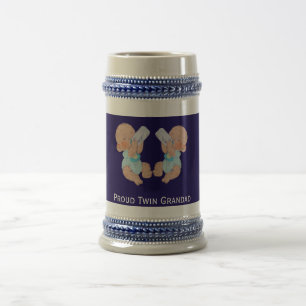 Caneca De Cerveja Avô Gêmeo Orgulhoso