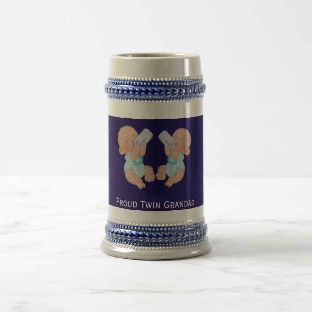 Caneca De Cerveja Avô Gêmeo Orgulhoso (Centro)