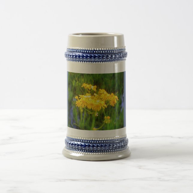 Caneca de cerveja Azul de Reflexão de Água do Gira (Centro)