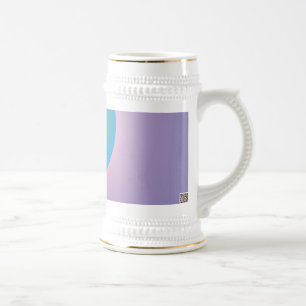 Caneca De Cerveja Azul Solitário