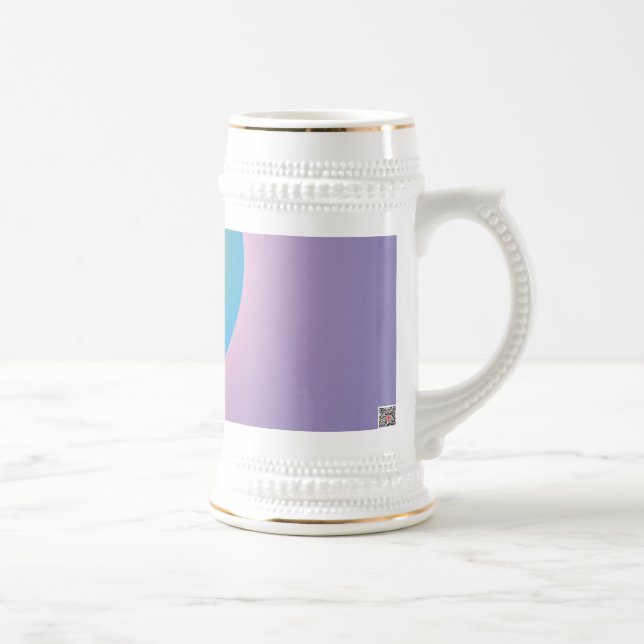 Caneca De Cerveja Azul Solitário (Direita)