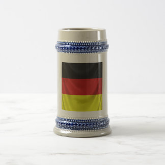 Caneca De Cerveja bandeira alemão quadrada drapejada