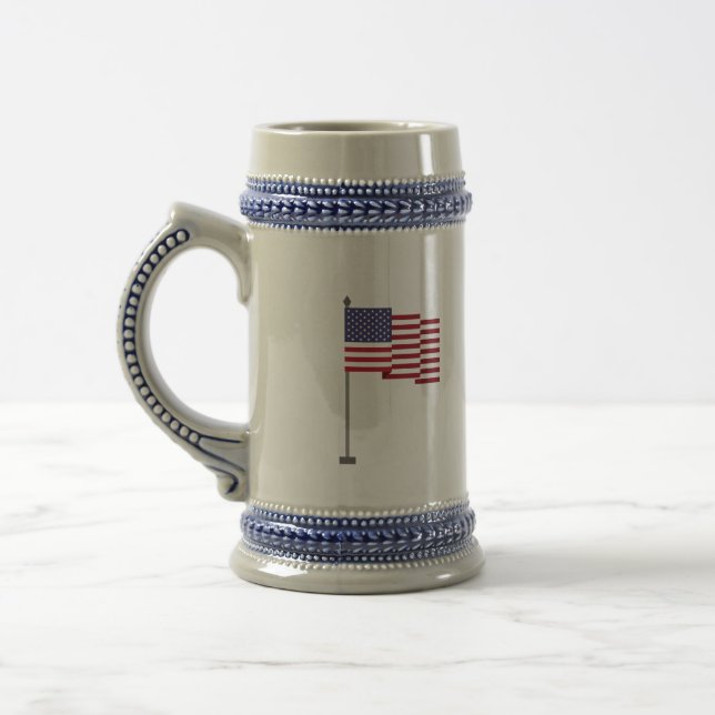 Caneca De Cerveja bandeira americana (Esquerda)