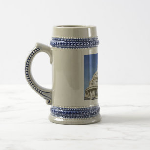 Caneca De Cerveja Bandeira Americana e Orgulho Patriótico EUA do Cap