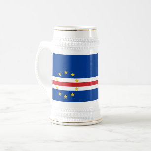 Caneca De Cerveja Bandeira Cabo Verde
