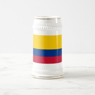 Caneca De Cerveja Bandeira da Colômbia