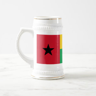 Caneca De Cerveja Bandeira da Guiné-Bissau